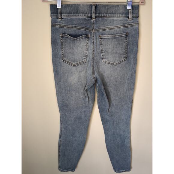 Spanx distressed faded pull on ankle skinny leggings med - Picture 2 of 3